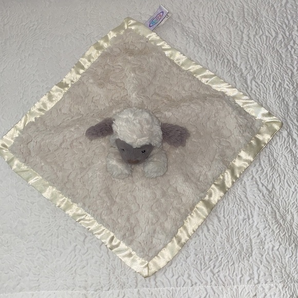 Mary Meyer Putty Nursery Security Blankie Lovey Lamb 13" Tall - Picture 6 of 9
